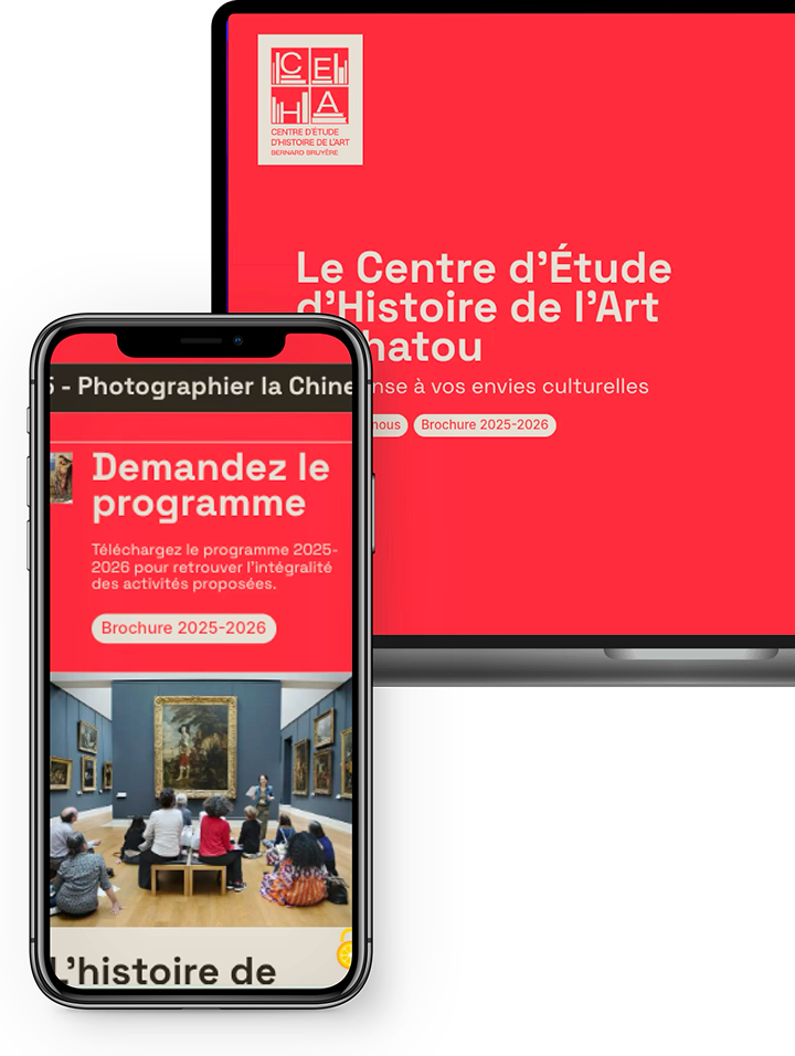 Interface de la plateforme CEHA
